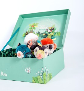 Zestaw 12 maskotek "W DŻUNGLI" 668000