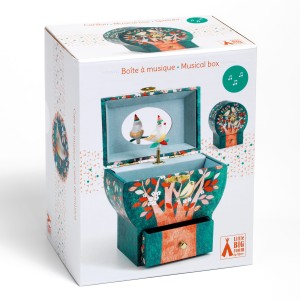 Szkatułka z pozytywką POETYCKIE DRZEWO DJ06592