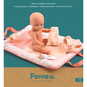 Torba przewijak różowa KOLEKCJA POMEA DJ07850