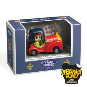 Autko CRAZY MOTORS - RED SKULL DJ05470