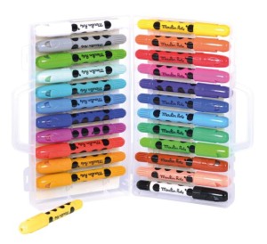 Kredki woskowe 24 kolory LES POPIPOP 661601