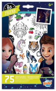 Tatuaże fosforyzujące 75 sztuk TA008