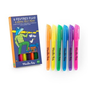 Zestaw mazaków neonowych LES LOUFOQUES 638603