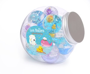 Słój z 12 skaczącymi piłkami 711187