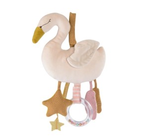 Zawieszka interaktywna ŁABĘDŹ 32 cm 667081