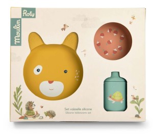 Silik. naczynia dziecięce TRZY MAŁE KRÓLIKI 678231