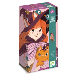 Puzzle kartonowe gigant CZARODZIEJKA LILY DJ07168