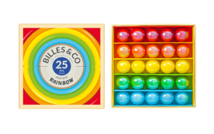 Szklane kulki TĘCZA MINIBOX-07