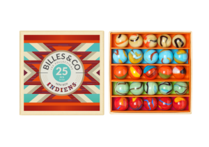 Szklane kulki WÓDZ PLEMIENIA MINIBOX-13