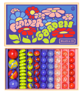 Szklane kulki KWIATOWY OGRÓD BOX-22