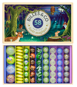 Szklane kulki MAGICZNY LAS BOX-14