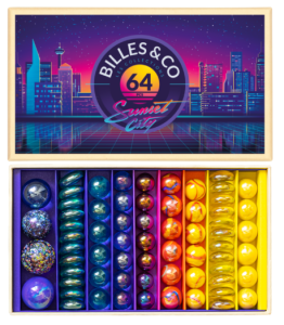 Szklane kulki MIASTO BOX-15