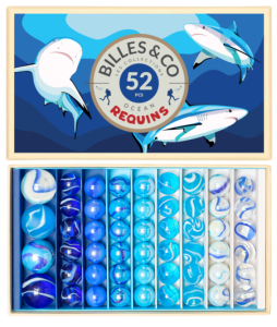 Szklane kulki REKINY BOX-05