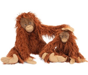 Maskotka duży orangutan 68cm DOOKOŁA ŚWIATA 719037