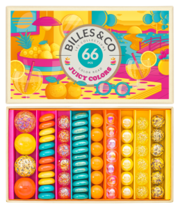 Szklane kulki SOCZYSTE KOLORY BOX-28