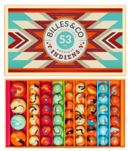 Szklane kulki WÓDZ PLEMIENIA BOX-12