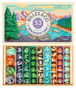 Szklane kulki WYPRAWA W GÓRY BOX-21