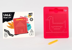 Imanix tablica magnet. IMAPAD MINI czerwona 350301