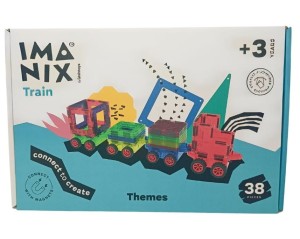 Imanix klocki magnetyczne TRAIN 38 elem. 350038