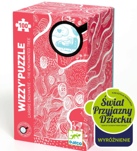 Puzzle kart. WIZZY' "ZACZAROWANE DRZEWO" DJ07030