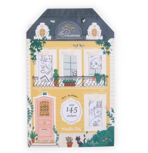 Kolorowanka z naklejkami Les Parisiennes 642576