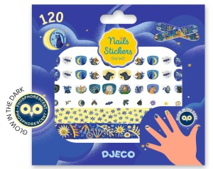 Naklejki na paznokcie KSIĘŻYCOWY BŁYSK DJ09253