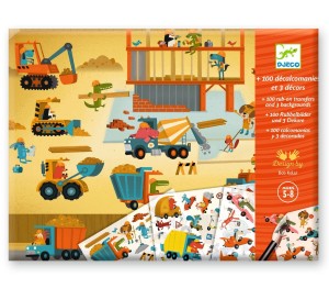 Zestaw kalkomanii - POJAZDY  DJ09357