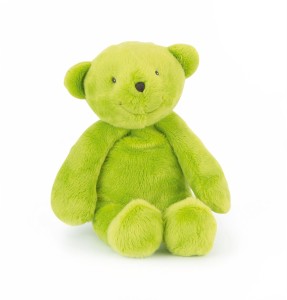 Maskotka miś zielony 30 cm 881047