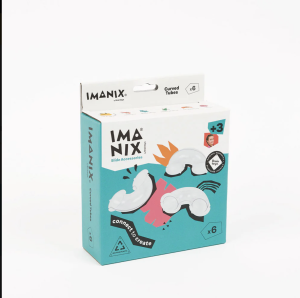 Imanix SLIDE zestaw 6 tubek zakręty 350242