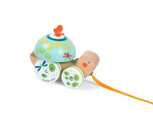 Drewniany żółwik do ciągnięcia 668360