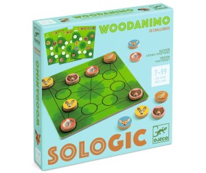 Gra logiczna SoLogic WOODANIMO DJ08587