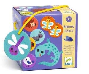 Gra memo MAŁE ZWIERZĄTKA DJ08254