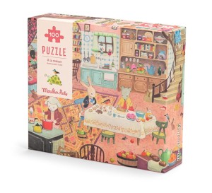 Puzzle kartonowe La Grande Famille100 elem. 632441