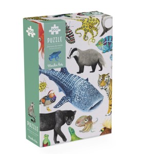 Puzzle obserwacyjne 200el  ZWIERZĘTA ŚWIATA 719440