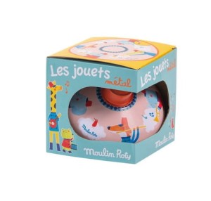 Zabawka mały bączek metalowy 12,5x14,5 cm 720362