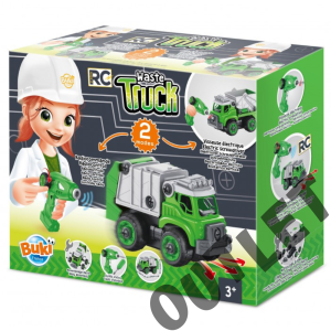 OUTLET Śmieciarka do skręcenia zdal. sterow. 9021