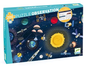 Puzzle KOSMOS 200 el. z książeczką DJ07413