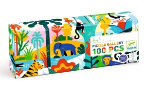 Puzzle tekturowe DŻUNGLA 100 elem. DJ07619