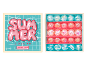 Szklane kulki KOLORY LATA BASEN MINIBOX-34