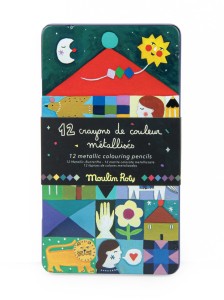 Kredki metaliczne 12  LES COMETES FILANTES 687009