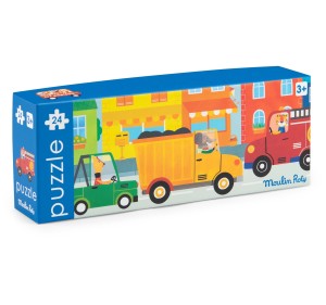 Puzzle POJAZDY 24 elementy LES POPIPOP 661378