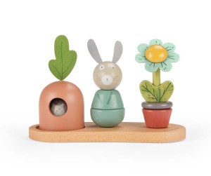 Drewniana układanka TRZY MAŁE KRÓLIKI 678111