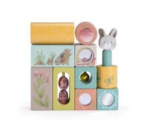 Klocki aktywizujące 11 el TRZY MAŁE KRÓLIKI 678115