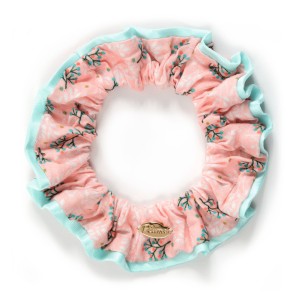 Gumka scrunchie FLEUR - PLUME kpl. 6 szt. DD05726