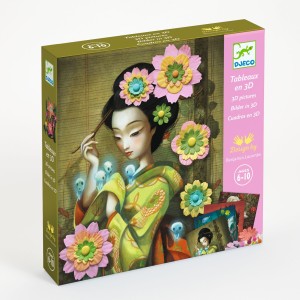 Zestaw artystyczny 3D - ROCK'N ROSEN  DJ09455