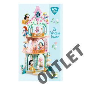 OUTLET Zamek księżniczek (drewno) DJ06787