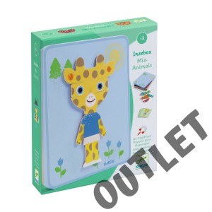 OUTLET Magnet. puzzle Inzebox ZWIERZĘTA DJ03071