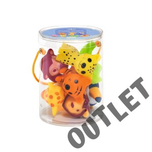 OUTLET Gumowe zwierzątka TROPO-SAVANA DJ09117