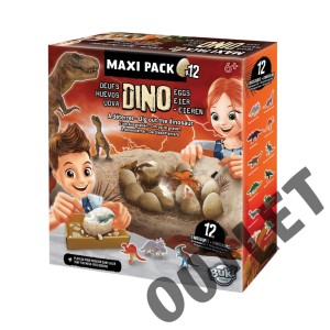 OUTLET Mega paka jajek dinozaura - 12 sztuk 2138