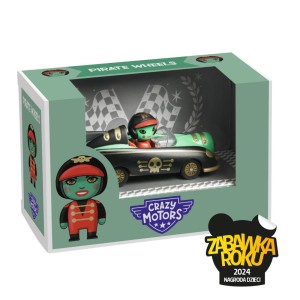 Autko CRAZY MOTORS - PIRATE WHEELS DJ05487